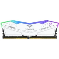 TEAM T-FORCE DELTA RGB White 8GB 6000MHz DDR5 Gaming RAM